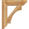 Ekena Millwork Westlake Slat Rough Sawn Bracket, Western Red Cedar, 6"W x 28"D x 32"H BKT06X28X32WTL06RWR - alternate 3